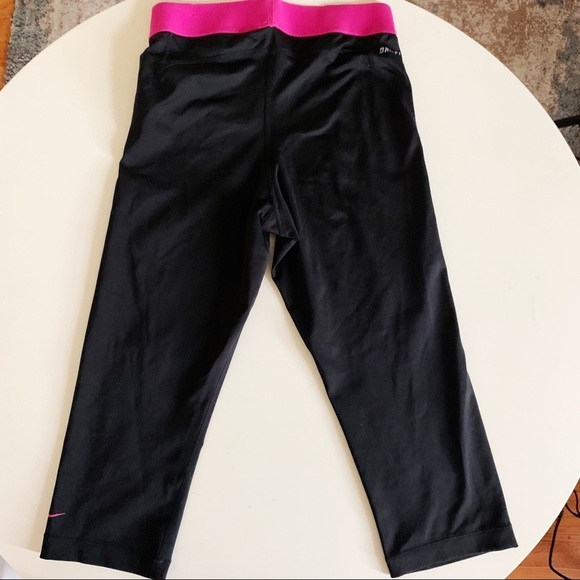Nike Pro Dri Fit Women’s Victory Training Capri Tights Small - Picture 5 of 8
